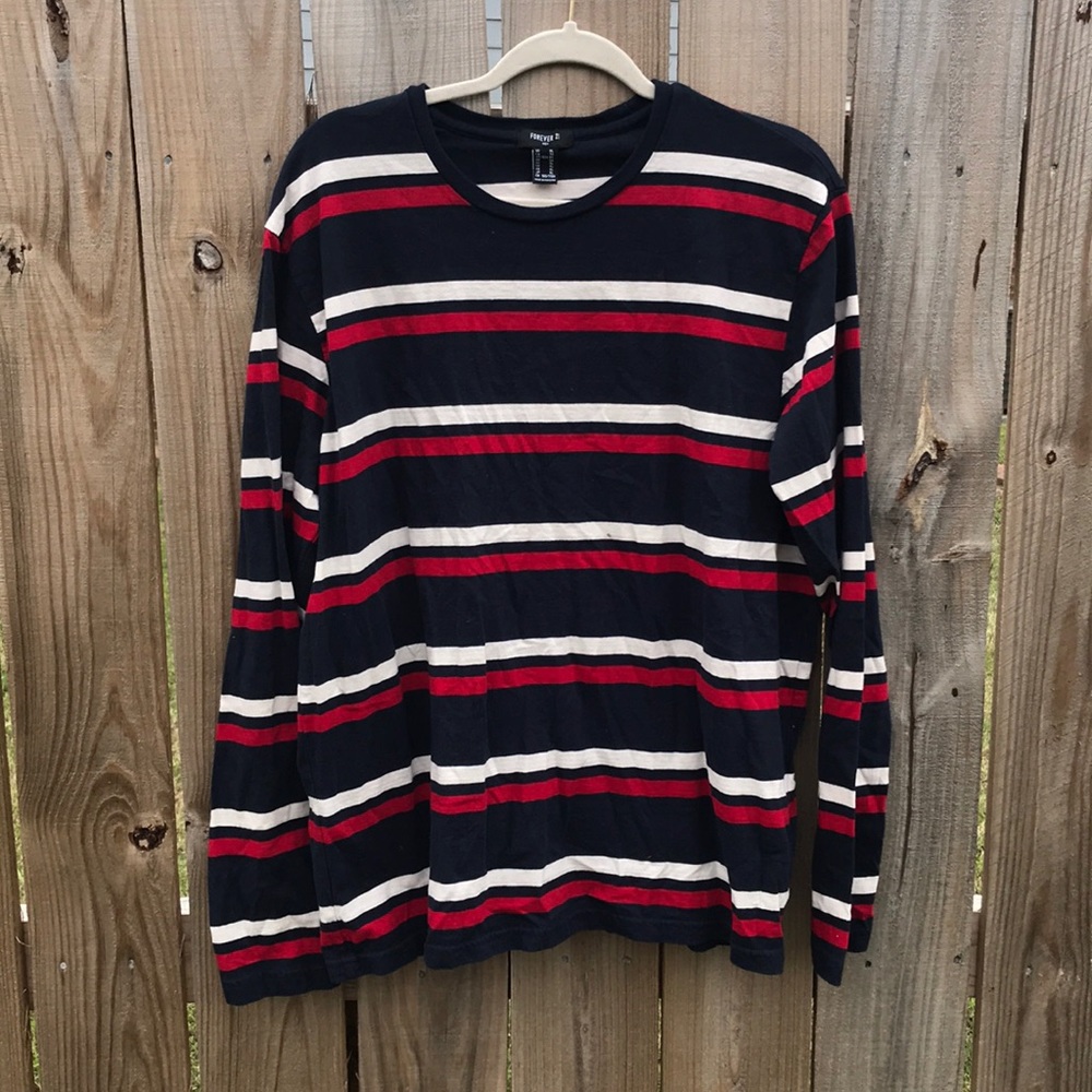 Long Sleeve Stripe Tee
